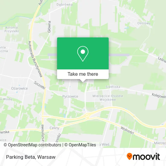 Карта Parking Beta