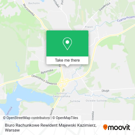 Biuro Rachunkowe Rewident Majewski Kazimierz map