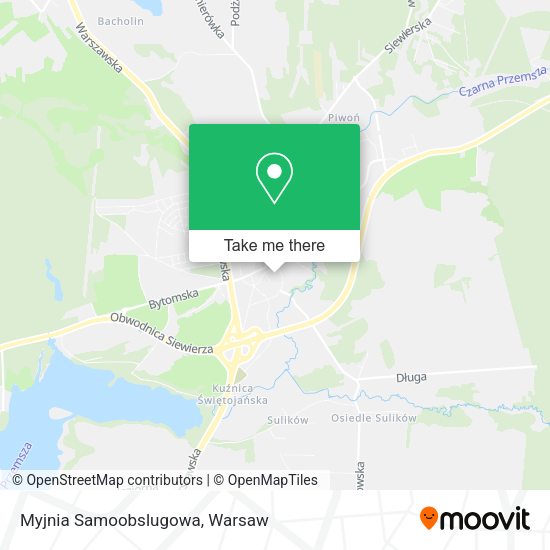 Myjnia Samoobslugowa map