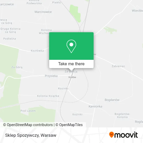 Карта Sklep Spozywczy