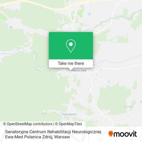 Sanatoryjne Centrum Rehabilitacji Neurologicznej Ewa-Med Polanica Zdrój map