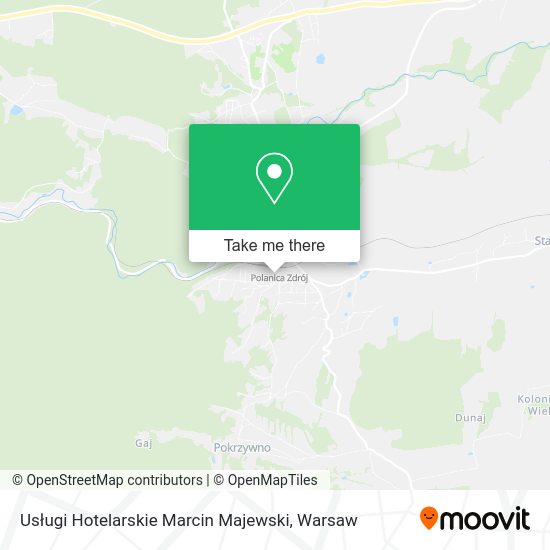 Usługi Hotelarskie Marcin Majewski map