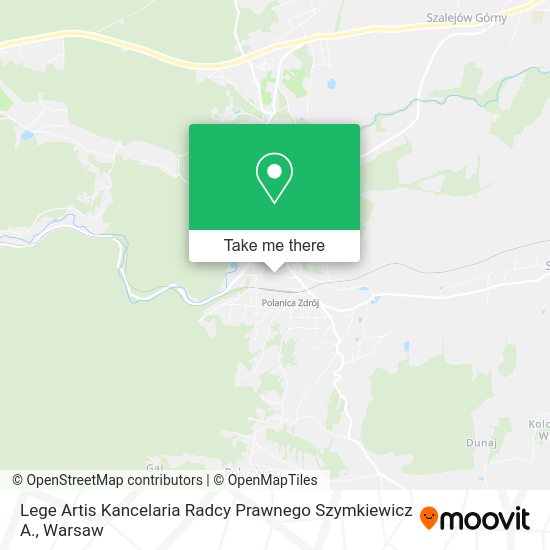 Lege Artis Kancelaria Radcy Prawnego Szymkiewicz A. map