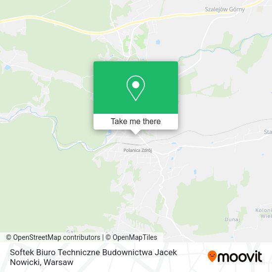 Softek Biuro Techniczne Budownictwa Jacek Nowicki map