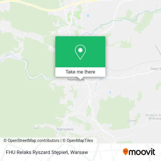 FHU Relaks Ryszard Stępień map