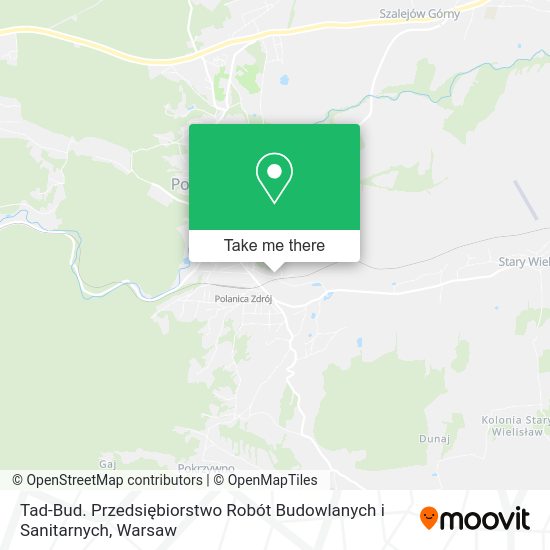 Tad-Bud. Przedsiębiorstwo Robót Budowlanych i Sanitarnych map