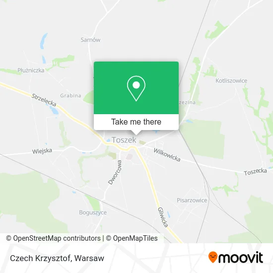 Czech Krzysztof map