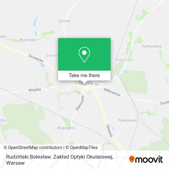 Rudziński Bolesław. Zakład Optyki Okularowej map