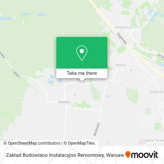 Zakład Budowlano Instalacyjno Remontowy map