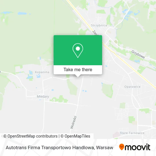 Карта Autotrans Firma Transportowo Handlowa