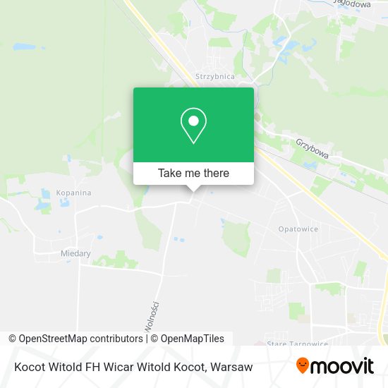 Kocot Witold FH Wicar Witold Kocot map