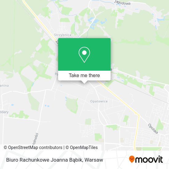 Biuro Rachunkowe Joanna Bąbik map