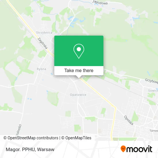 Карта Magor. PPHU