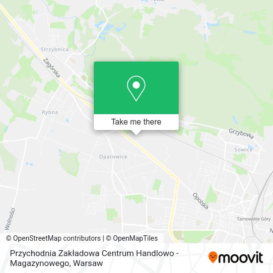 Карта Przychodnia Zakładowa Centrum Handlowo - Magazynowego