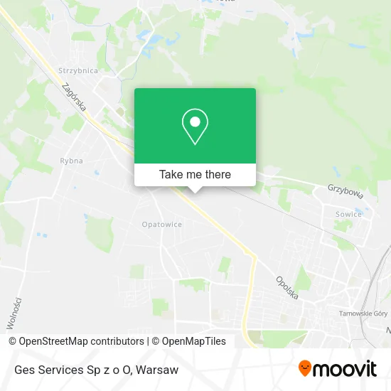 Карта Ges Services Sp z o O