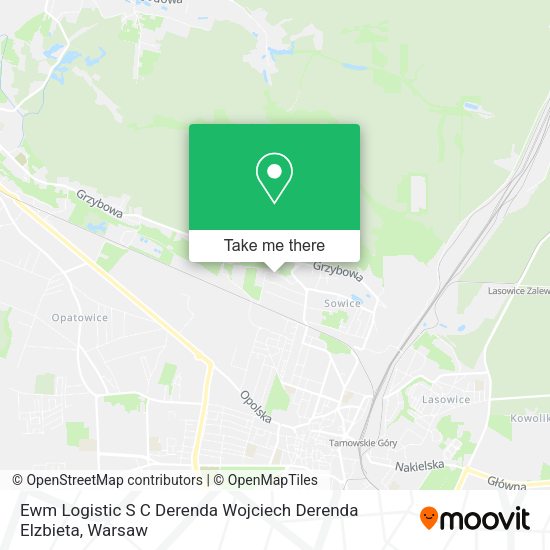 Ewm Logistic S C Derenda Wojciech Derenda Elzbieta map