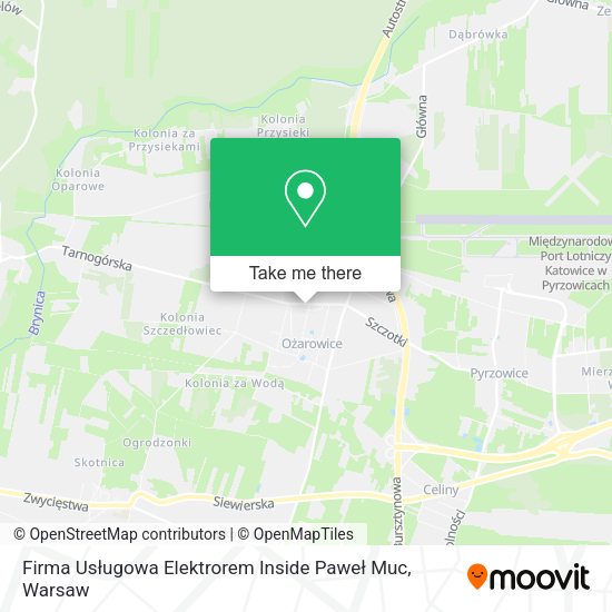 Firma Usługowa Elektrorem Inside Paweł Muc map