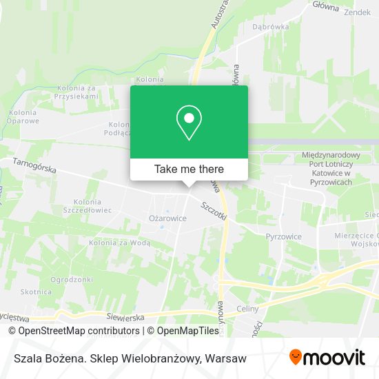 Szala Bożena. Sklep Wielobranżowy map