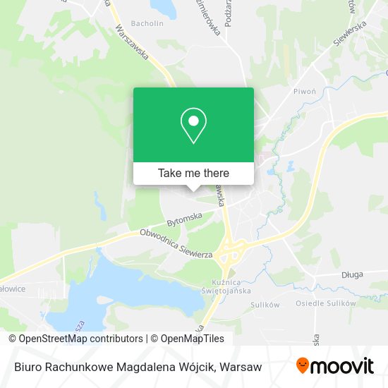 Biuro Rachunkowe Magdalena Wójcik map