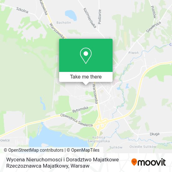 Wycena Nieruchomosci i Doradztwo Majatkowe Rzeczoznawca Majatkowy map