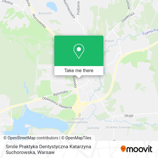 Smile Praktyka Dentystyczna Katarzyna Suchorowska map