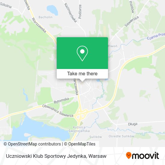 Uczniowski Klub Sportowy Jedynka map