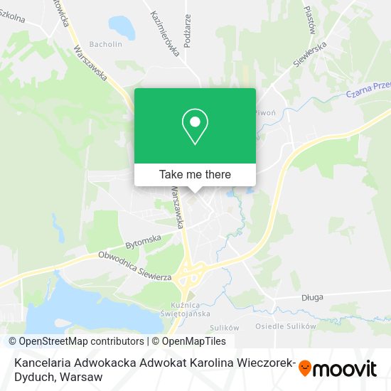 Kancelaria Adwokacka Adwokat Karolina Wieczorek-Dyduch map