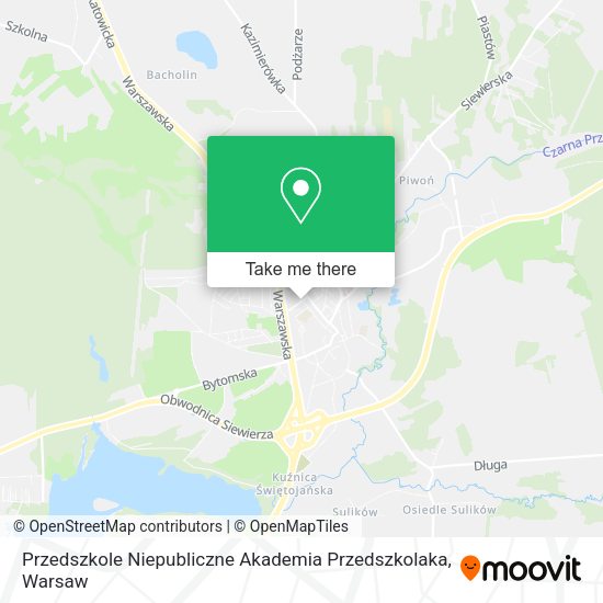 Przedszkole Niepubliczne Akademia Przedszkolaka map