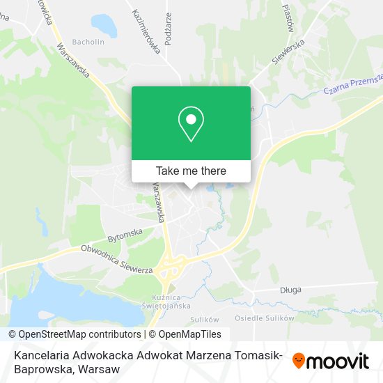 Kancelaria Adwokacka Adwokat Marzena Tomasik-Baprowska map