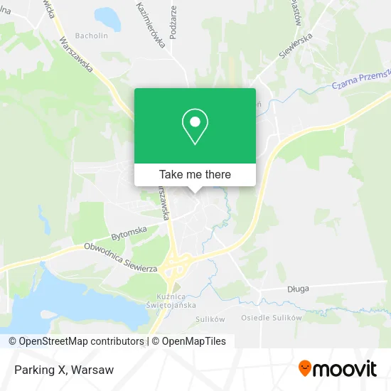 Parking X map