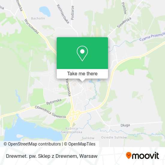 Drewmet. pw. Sklep z Drewnem map