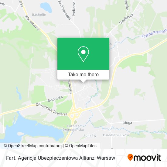 Fart. Agencja Ubezpieczeniowa Allianz map