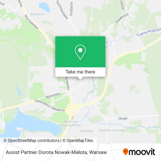 Assist Partner Dorota Nowak-Małota map