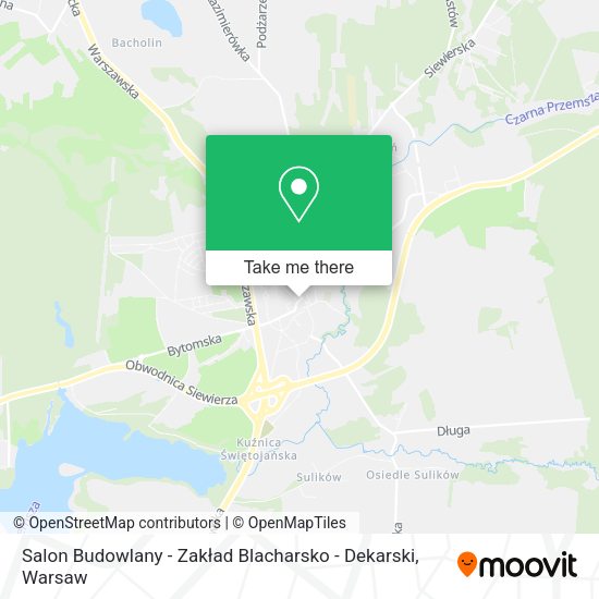 Salon Budowlany - Zakład Blacharsko - Dekarski map