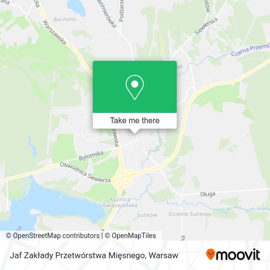 Jaf Zakłady Przetwórstwa Mięsnego map