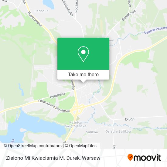 Zielono Mi Kwiaciarnia M. Durek map