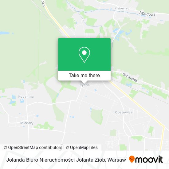 Jolanda Biuro Nieruchomości Jolanta Ziob map