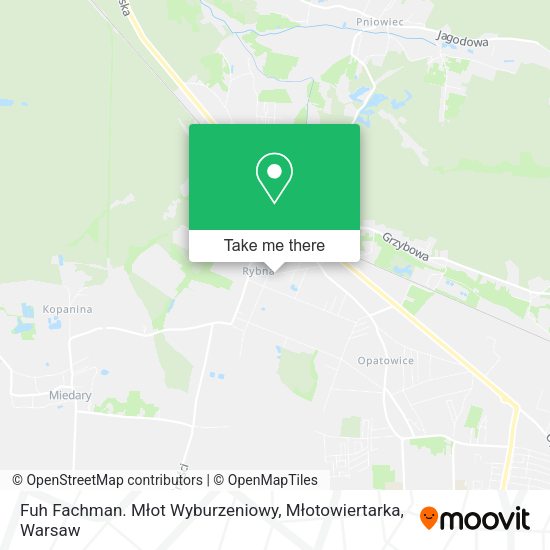 Fuh Fachman. Młot Wyburzeniowy, Młotowiertarka map