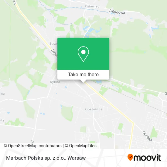 Карта Marbach Polska sp. z o.o.