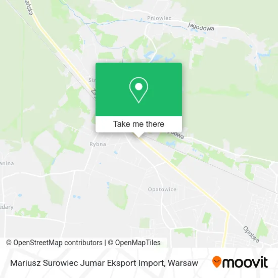 Карта Mariusz Surowiec Jumar Eksport Import
