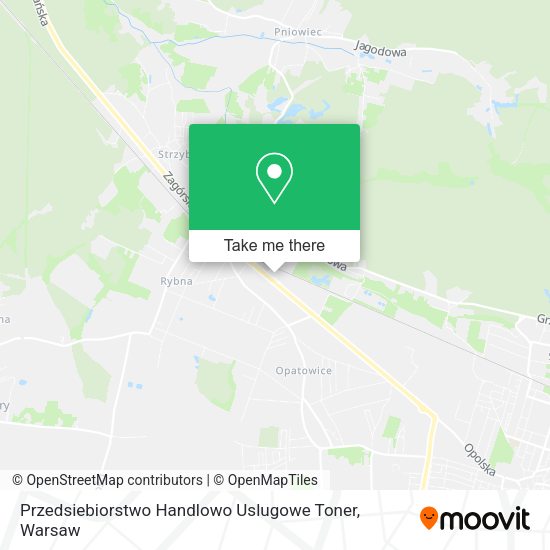 Przedsiebiorstwo Handlowo Uslugowe Toner map