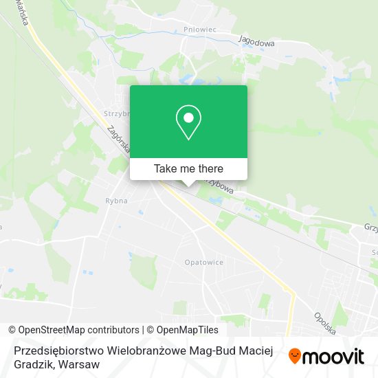 Przedsiębiorstwo Wielobranżowe Mag-Bud Maciej Gradzik map