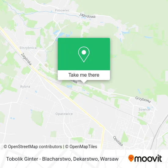 Карта Tobolik Ginter - Blacharstwo, Dekarstwo