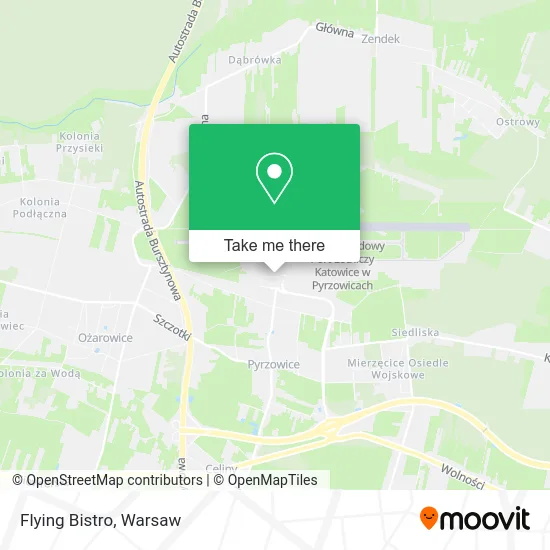 Карта Flying Bistro