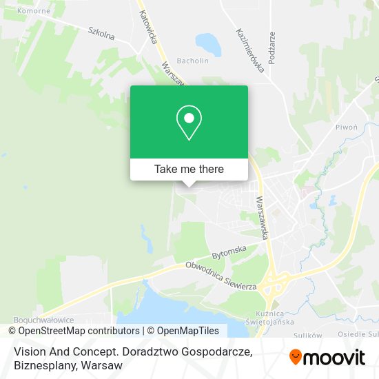 Vision And Concept. Doradztwo Gospodarcze, Biznesplany map