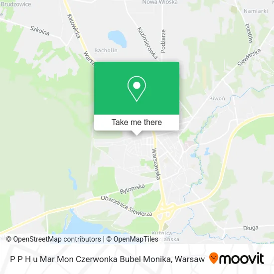 P P H u Mar Mon Czerwonka Bubel Monika map