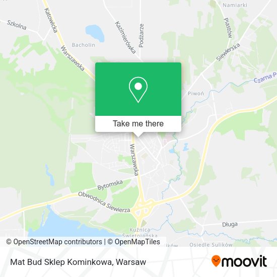 Mat Bud Sklep Kominkowa map