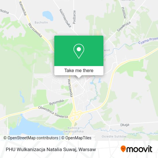 PHU Wulkanizacja Natalia Suwaj map