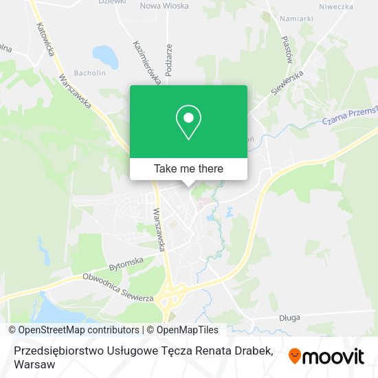 Przedsiębiorstwo Usługowe Tęcza Renata Drabek map