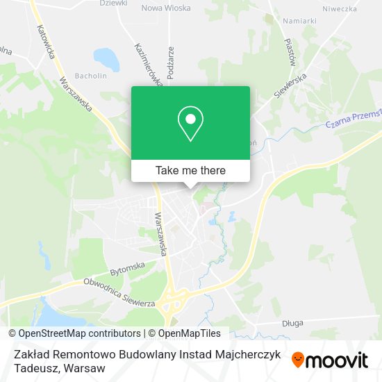 Zakład Remontowo Budowlany Instad Majcherczyk Tadeusz map